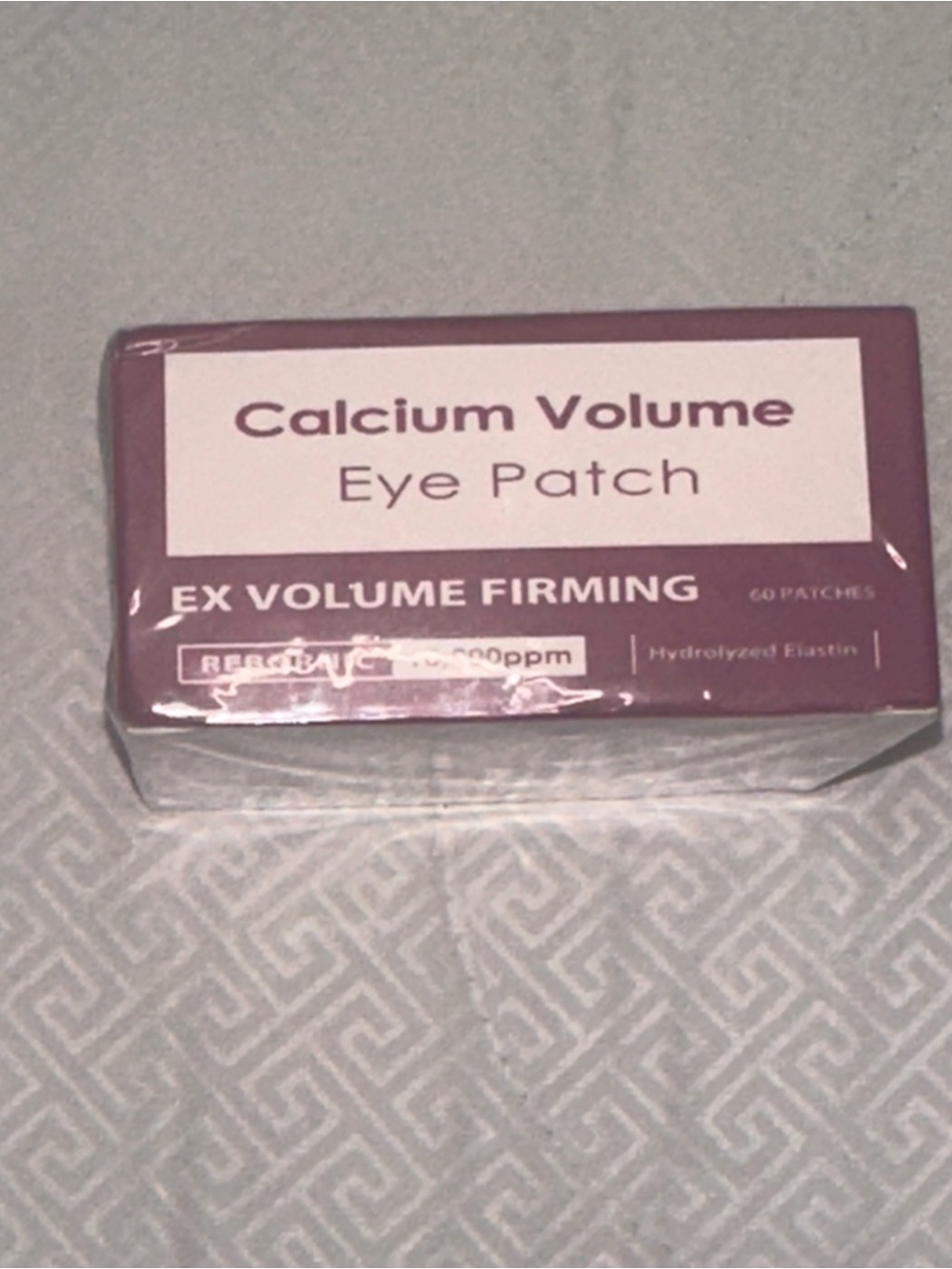Dr melaxin Calcium Volume Eye Patch - Purple